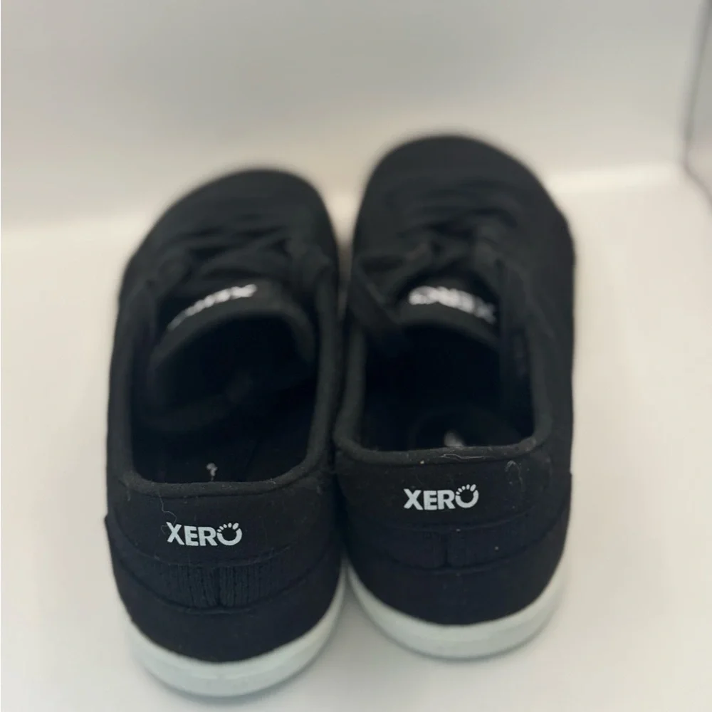 Xero Shoes Men's Black Athletic Knit Sneaker